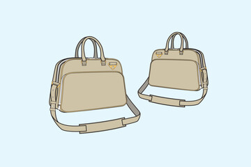 Hard Shell Holdall Bag