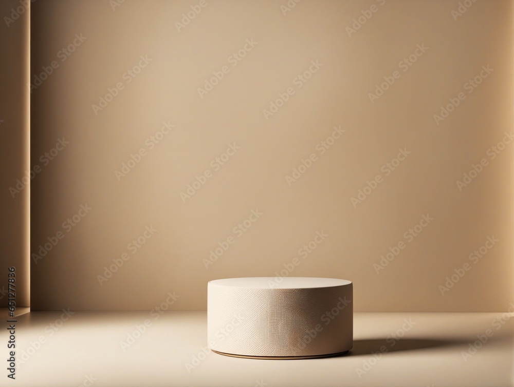Poster textured and shadowed minimalist product display background