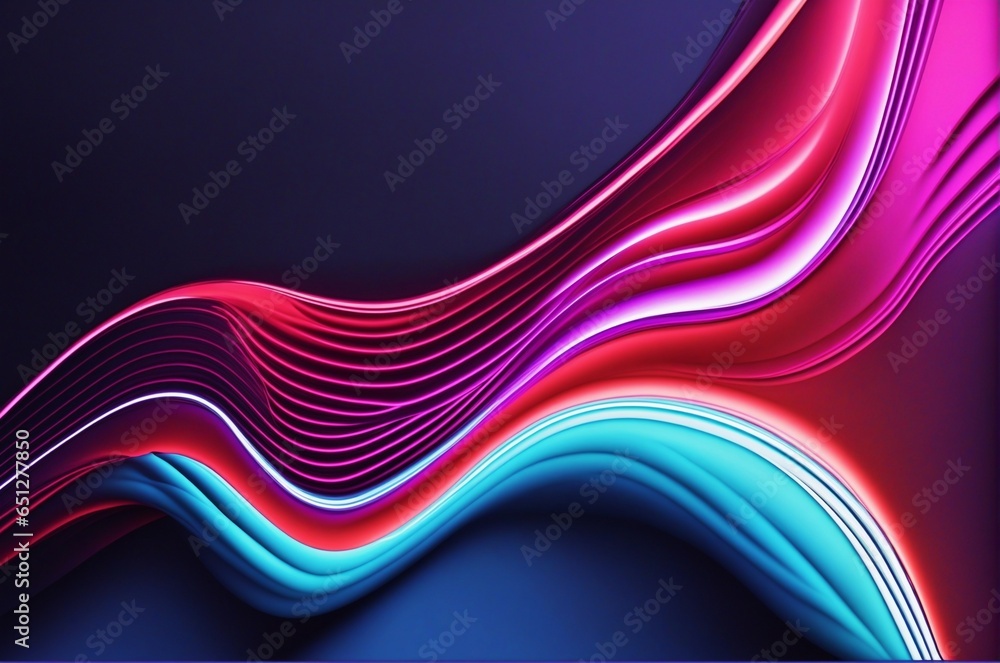Poster dynamic vivid gradient visual element for banners and backgrounds