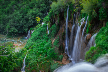 Fototapeta premium waterfall in the forest