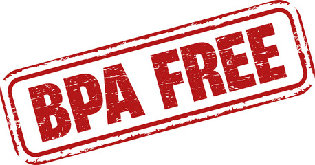 BPA Free square grunge stamp
