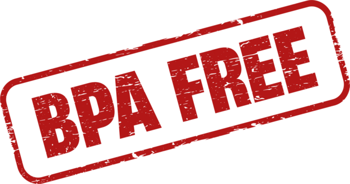 BPA Free square grunge stamp