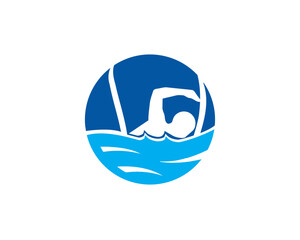 swimming logo