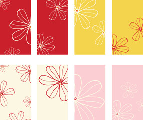 Flower abstract background wallpaper
