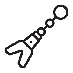 keychain line icon