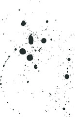 Imaginative splash ink