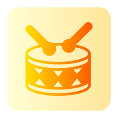 drum gradient icon