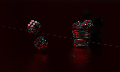 Backgrounds Dice Elegant 