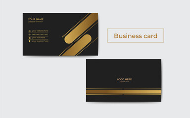 Vector Modern Creative and Clean Business Card Template