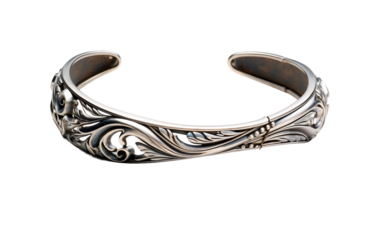 Arm Wristlet on a Clear Surface or Transparent Background. Generative AI