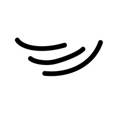 hand drawn wind icon