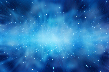 Abstract blue digital technology background of dots,  and lines. Concept for neural network, communication, data stream, big data, cyber data flow,  supercomputer, cloud computing. Generative AI