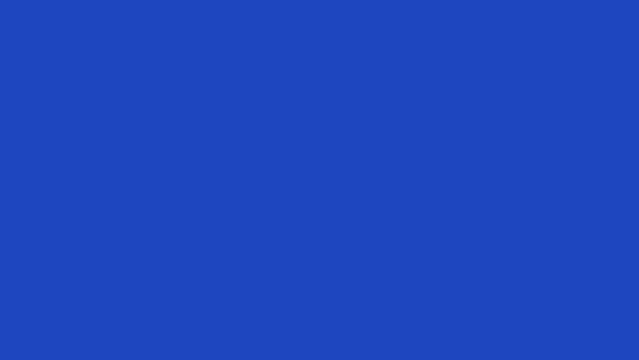 animation of mortarboards, graduation diplomas thrown into the air on blue background, graduation