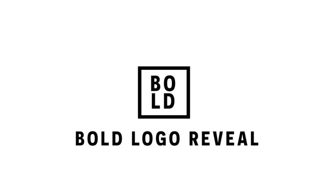 Premium Bold Logo Reveal Intro