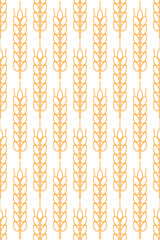 Ear of wheat pattern
