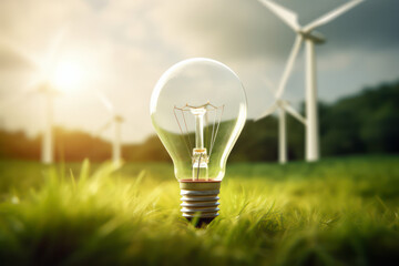 Wind energy as renewable energy concept