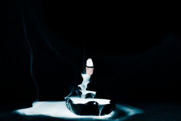 Frankincense Cone Smoke Fall