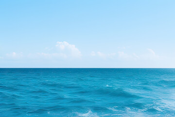 Obraz premium blue sky and sea