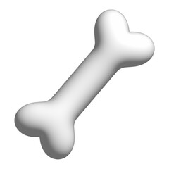 3D bone PNG vector