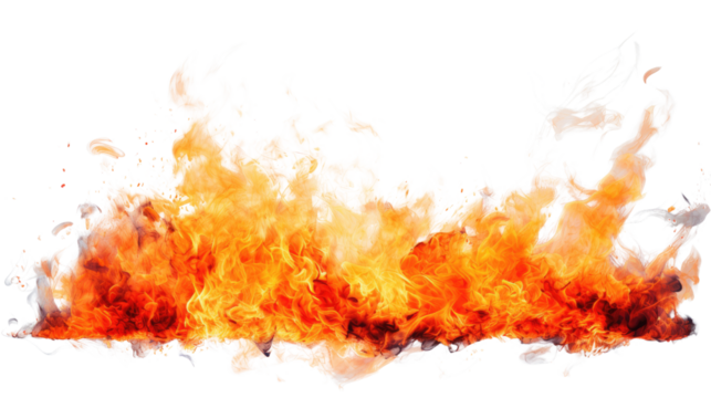 Fire transparent background PNG