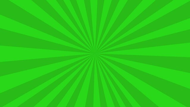 green animated comic background with small white spheres