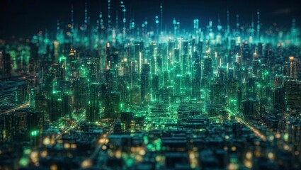 Obraz premium Digital Technology Data Background Neon Chipset Processor Coding Futuristic Background Internet Cyber Darkweb Network Innovation Metaverse AI Bigdata Circuit Communication Information Background