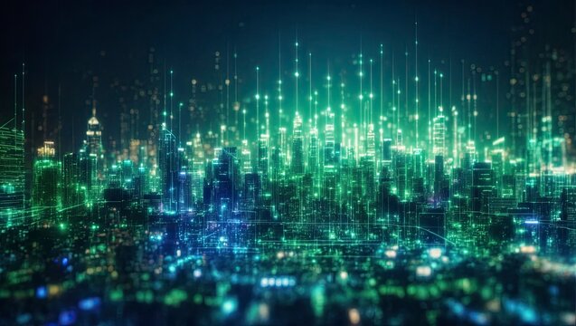 Digital Technology Data Background Neon Chipset Processor Coding Futuristic Background Internet Cyber Darkweb Network Innovation Metaverse AI Bigdata Circuit Communication Information Background