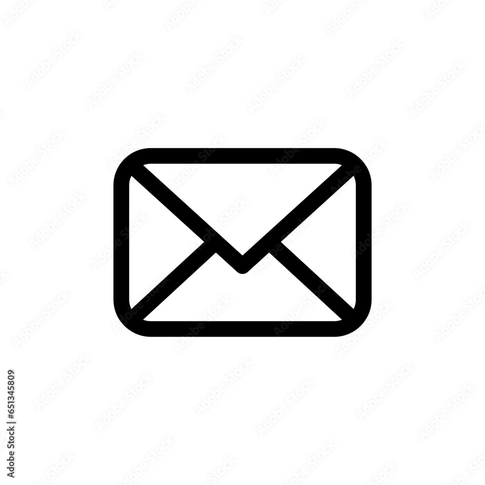 Poster mail icon , envelope icon , email message icon notification new message icons buttons