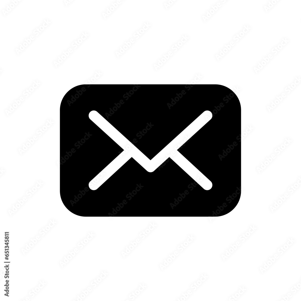 Poster mail icon , envelope icon , email message icon notification new message icons buttons