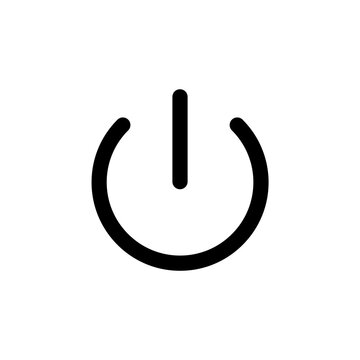 Power icon On Off Buttons, Energy switch sign, Power Switch Icons, Start power button, turn off symbol, shutdown energy icon