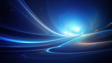 Fototapeta na wymiar Outer space galaxy planet background. AI generated image
