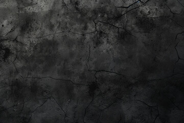 Black grunge abstract background pattern wallpaper, Generative AI