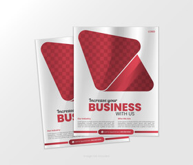 Corporate business flyer template design. marketing, business proposal, promotion, advertising, publication.
