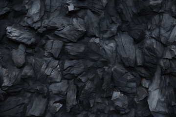 Charcoal and ash texture in various shades of black and gray
