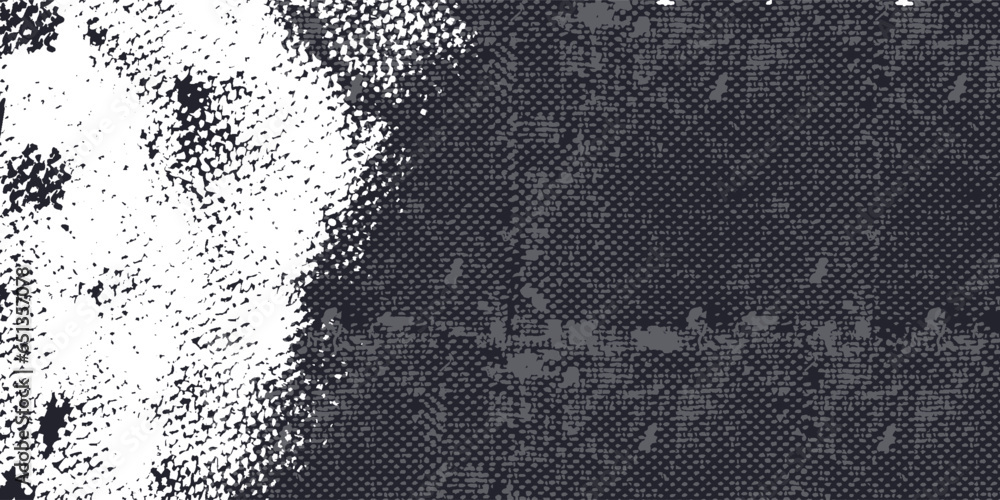 Poster dots halftone white and blue color pattern gradient grunge texture background. vector illustration.