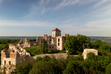 Fototapeta na wymiar Castle near Malopolska in Poland