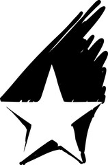 Hand drawn star