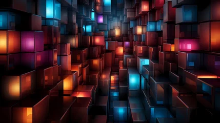 An optical illusion of shifting perspectives, labyrinths and hidden depths (Generative AI) © FEROHORA