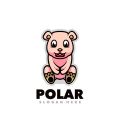 Polar mascot logo design