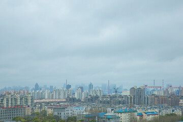 Obraz premium Lujiazui, Pudong New Area, Shanghai - city skyline scenery