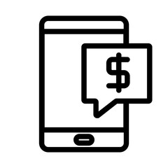 Chat communication dollar