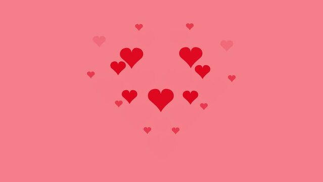 icon, concept, pink, banner, party, emotion, gift, birthday, festive, honeymoon, valentines day, loop, invitation, isolated, mother day, red hearts, sweet, social media, anniversary, wedding, wallpape