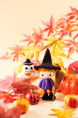 あみぐるみ人形　ハロウィンイメージ