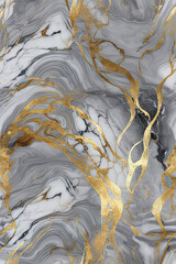 gray gold curly marble texture