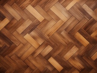Timeless Wooden Parquet: Vintage Floor Background
