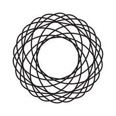 circular vector pattern eps illustration vector 
