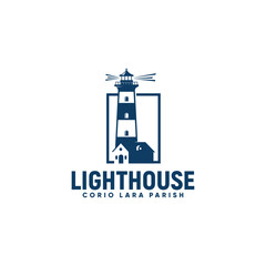 Lighthouse Logo Inspiration, Marine, Tower