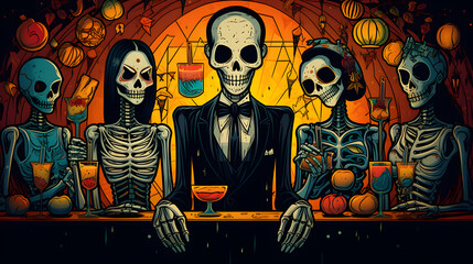 Halloween Haunt: An Enchanted Evening, AI Generative