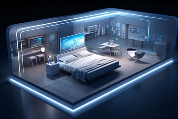 living in style the vision of smart bedroom for luxury