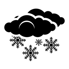 Nimbostratus Snowing Cloud
